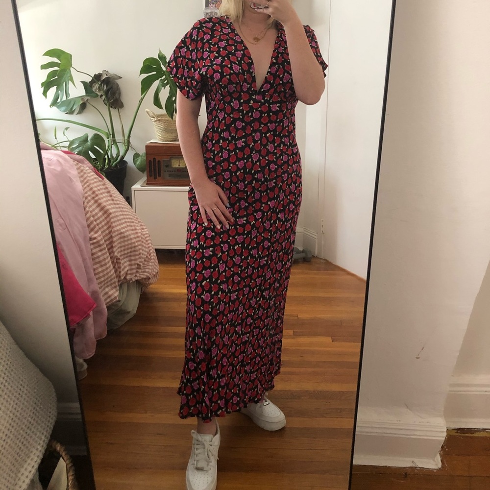 Zara rose dress
